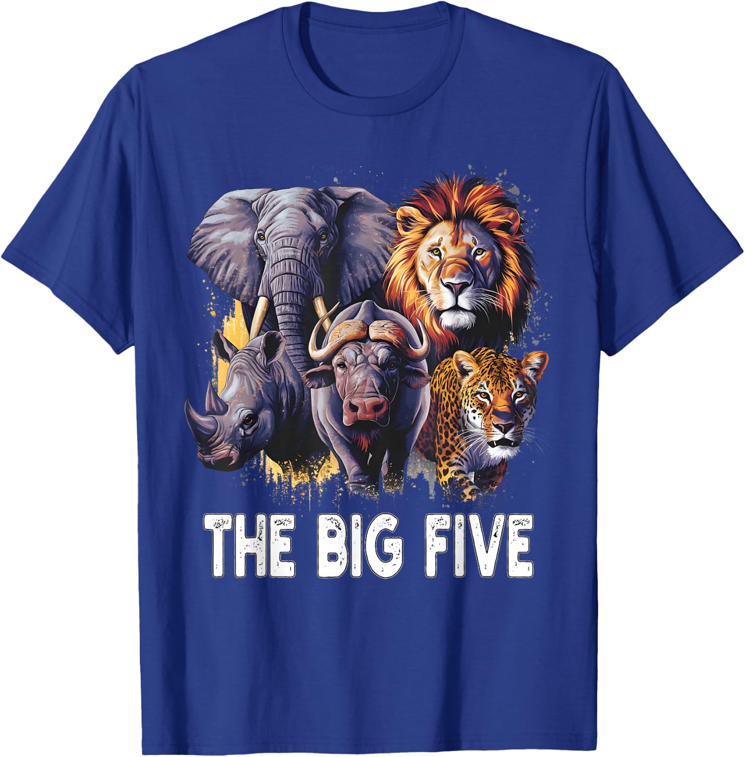 South Africa Big 5 Wildlife For South Africans T-Shirt - T-Shirt | Royal