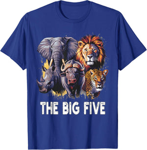 South Africa Big 5 Wildlife For South Africans T-Shirt - T-Shirt | Royal