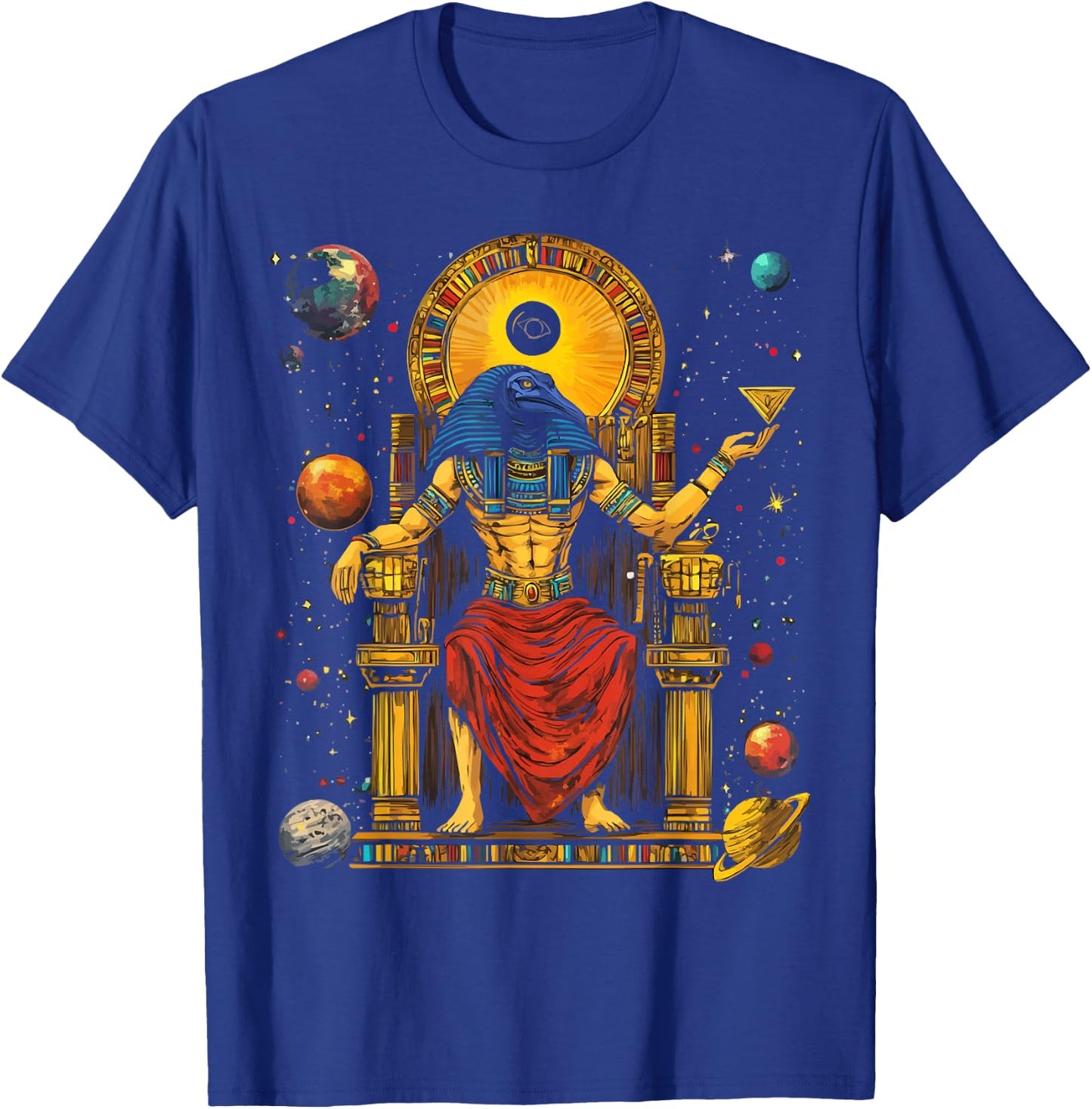 Thoth Egyptian God Egyptian Mythology Pyramid Ancient Egypt T-Shirt - T-Shirt | Royal
