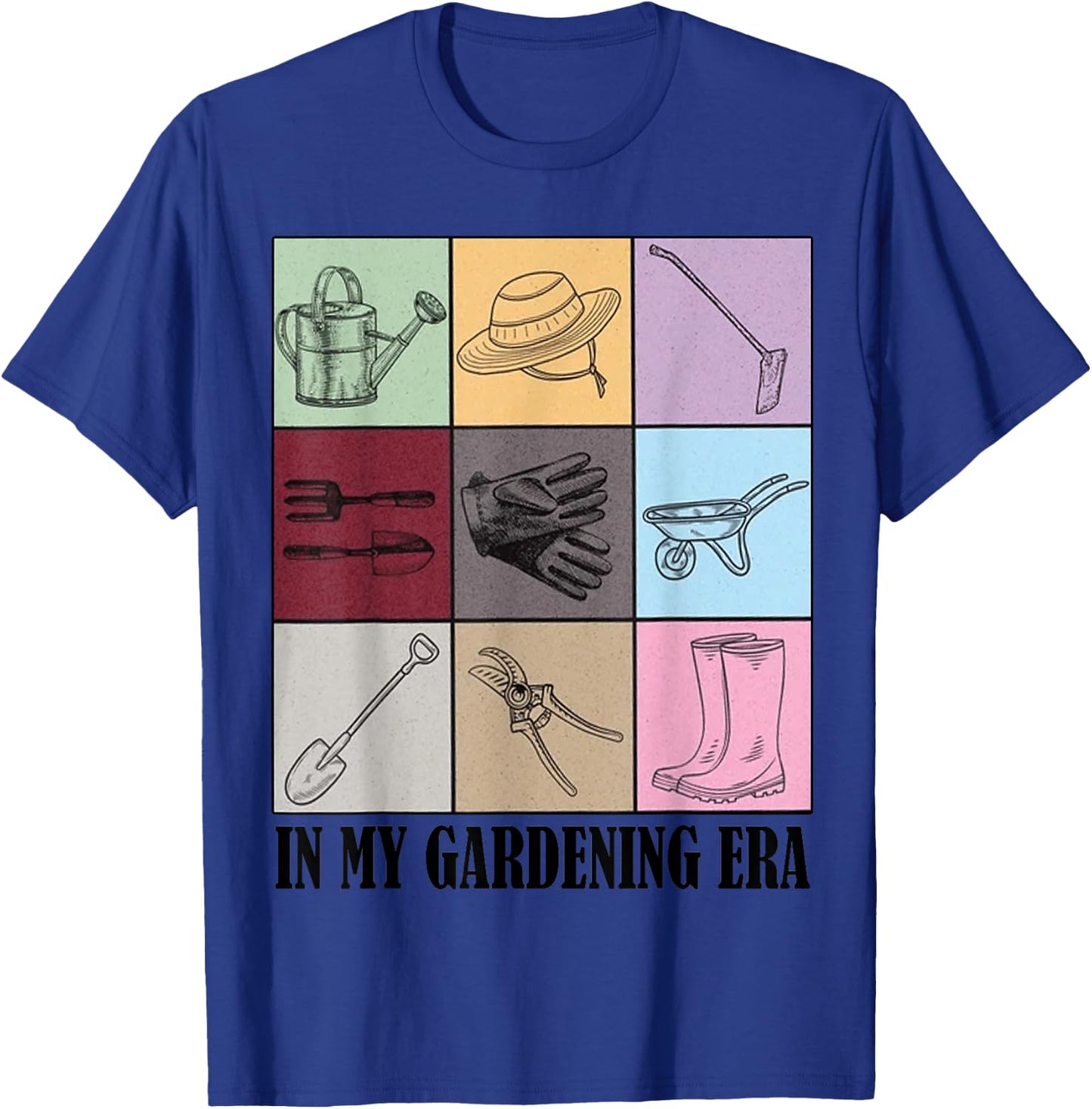 funny Gardening Lover Gift Ideas Plant Lover , Men's Grey Classic Fit Short Sleeve , Small T-Shirt - T-Shirt | Royal