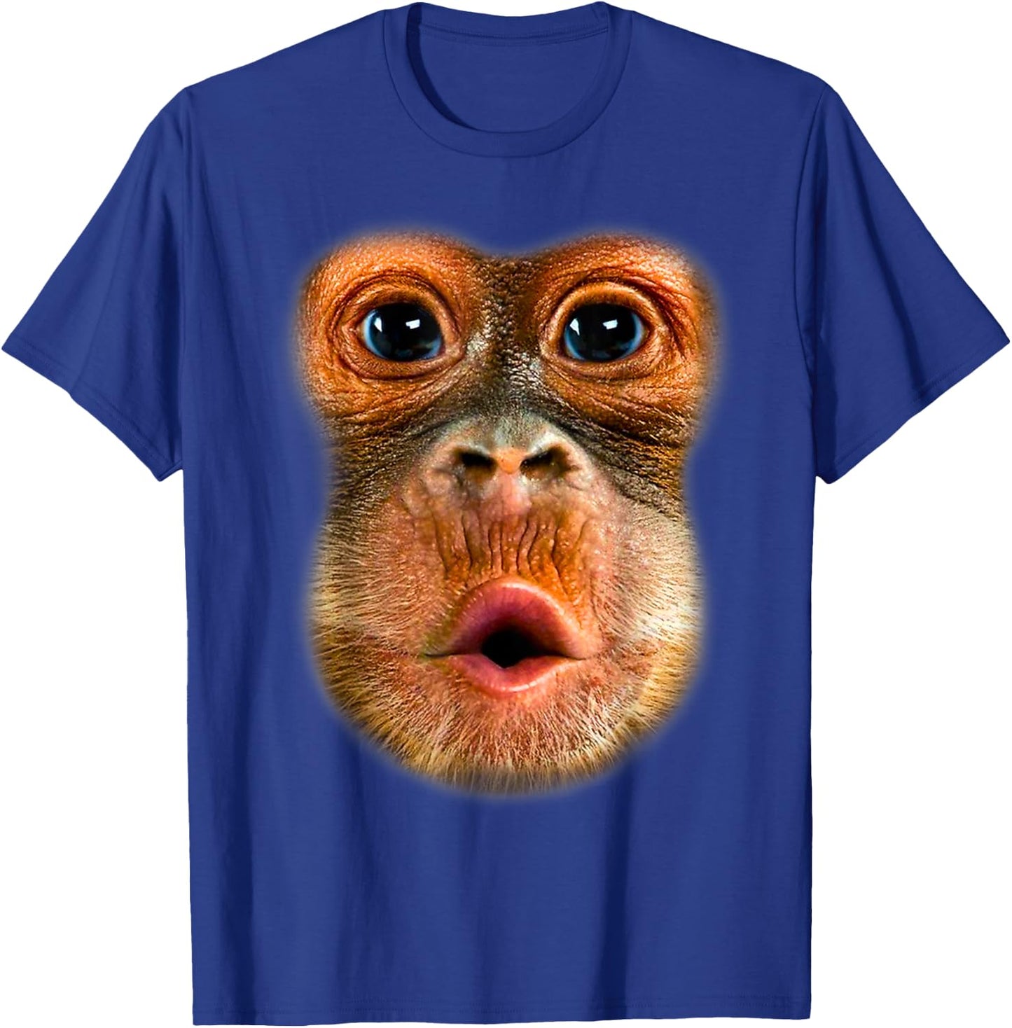 Monkey Stomach Funny Meme Cool Trending Viral Video T-Shirt - T-Shirt | Royal