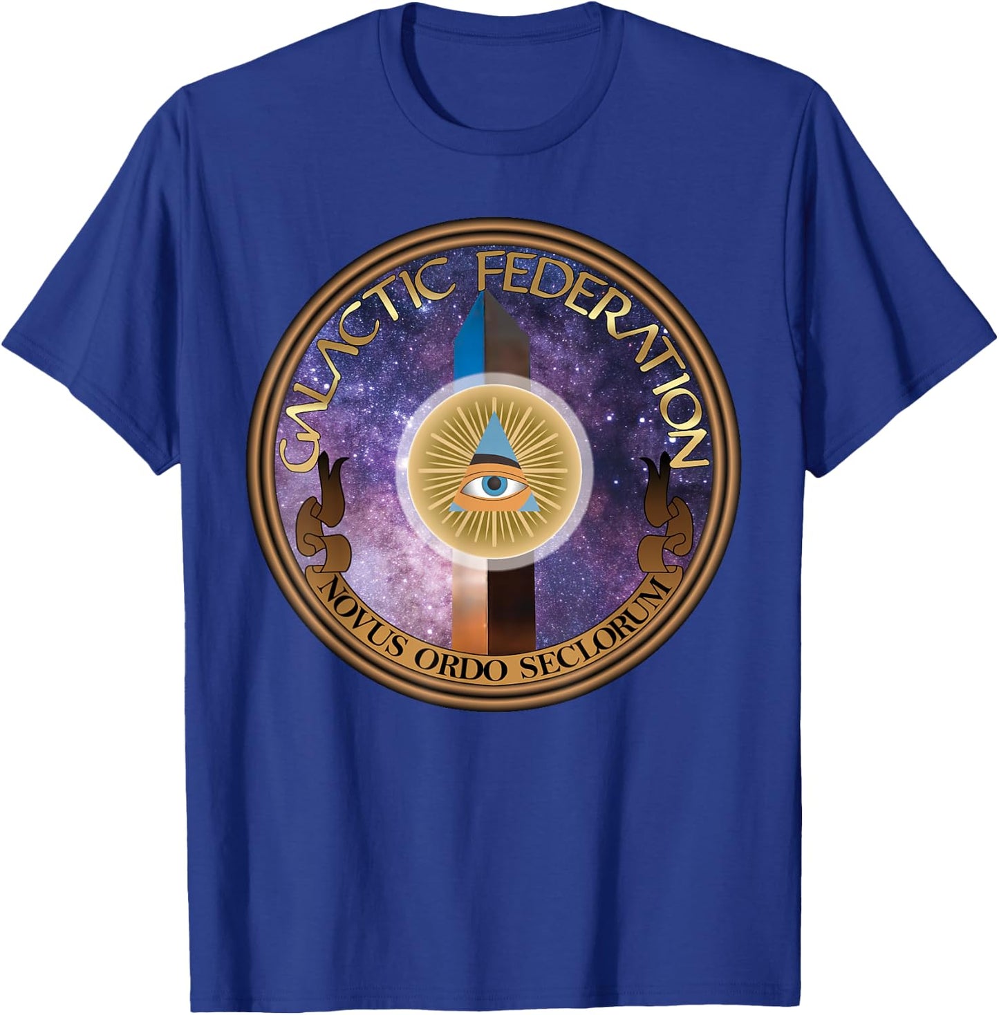 Galactic Federation - 2020 Funny Viral News - Alien Alliance T-Shirt - T-Shirt | Royal