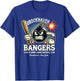 Retro Minor League Baseball Team Brookhaven Bangers T-Shirt - T-Shirt | Royal