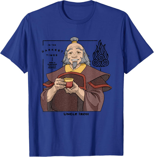 Avatar The Last Airbender Uncle Iroh Firebending Master T-Shirt - T-Shirt | Royal