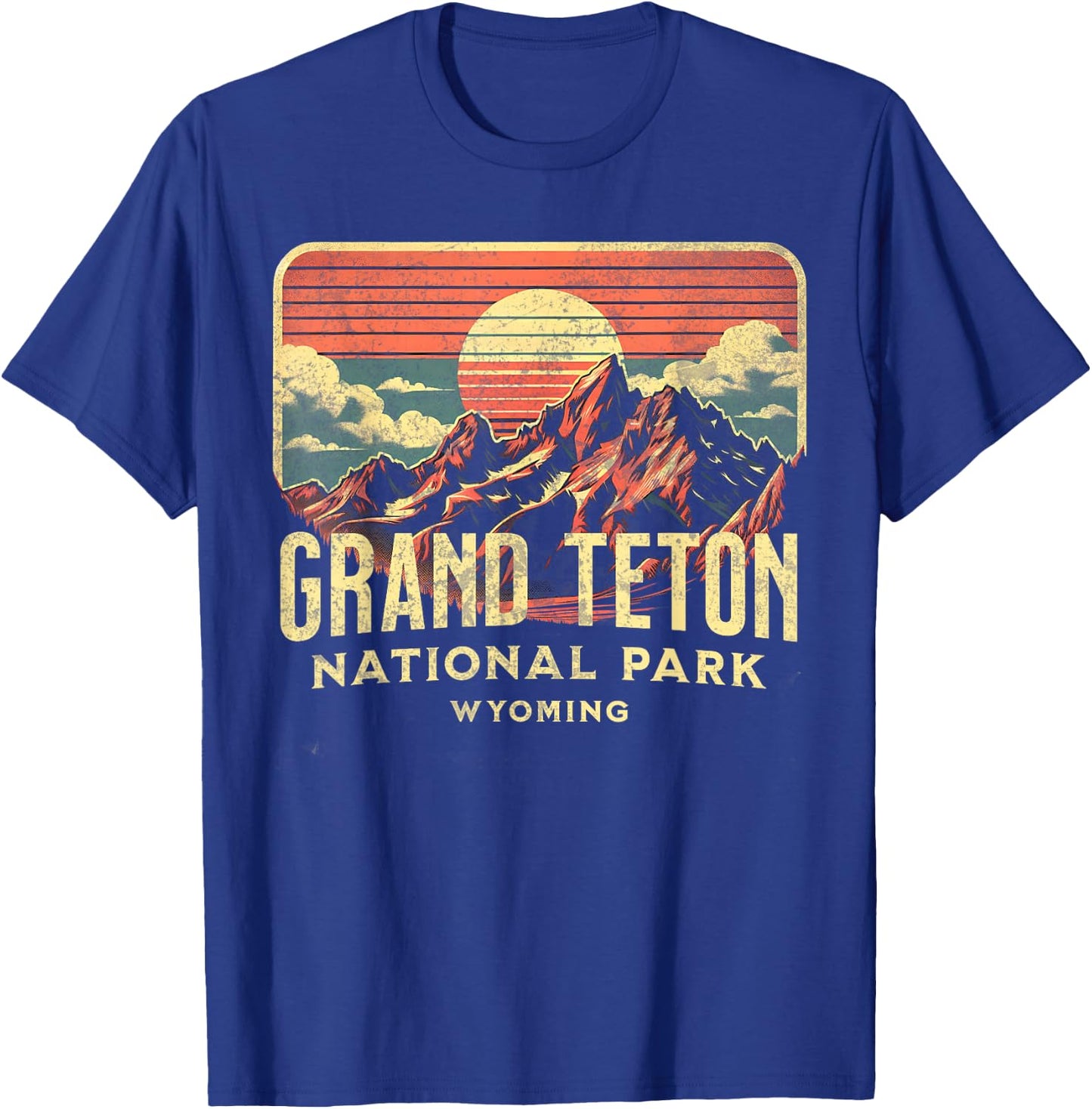 Grand Teton National Park T-Shirt - T-Shirt | Royal