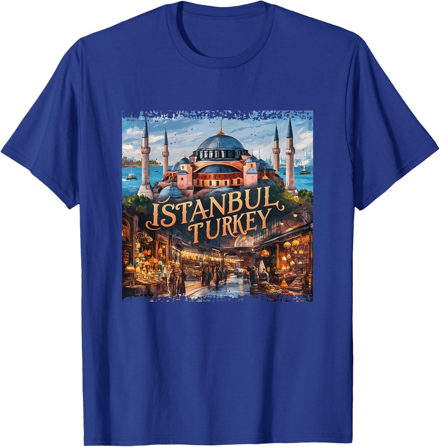 Istanbul, Turkey T-Shirt - T-Shirt | Royal