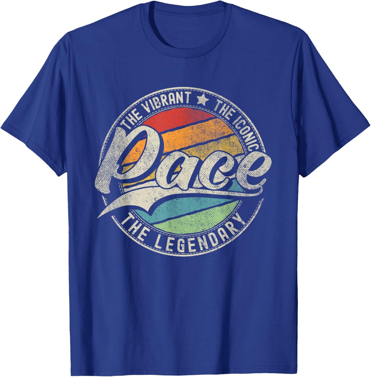 Pace FL | Florida | Vintage Distressed T-Shirt - T-Shirt | Royal