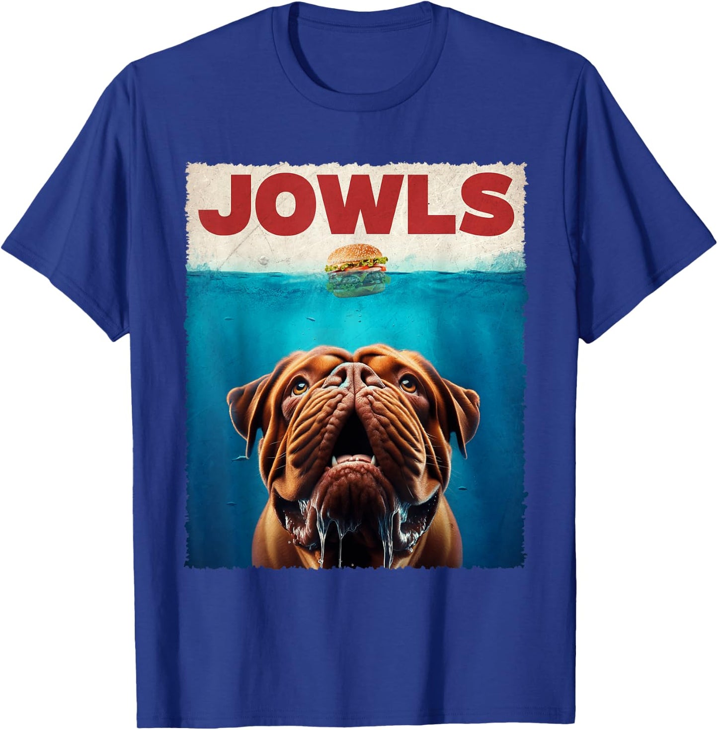 Graphic Love Dogue de Bordeaux Jowls Dogs Kawaii Pet Vintage T-Shirt - T-Shirt | Royal
