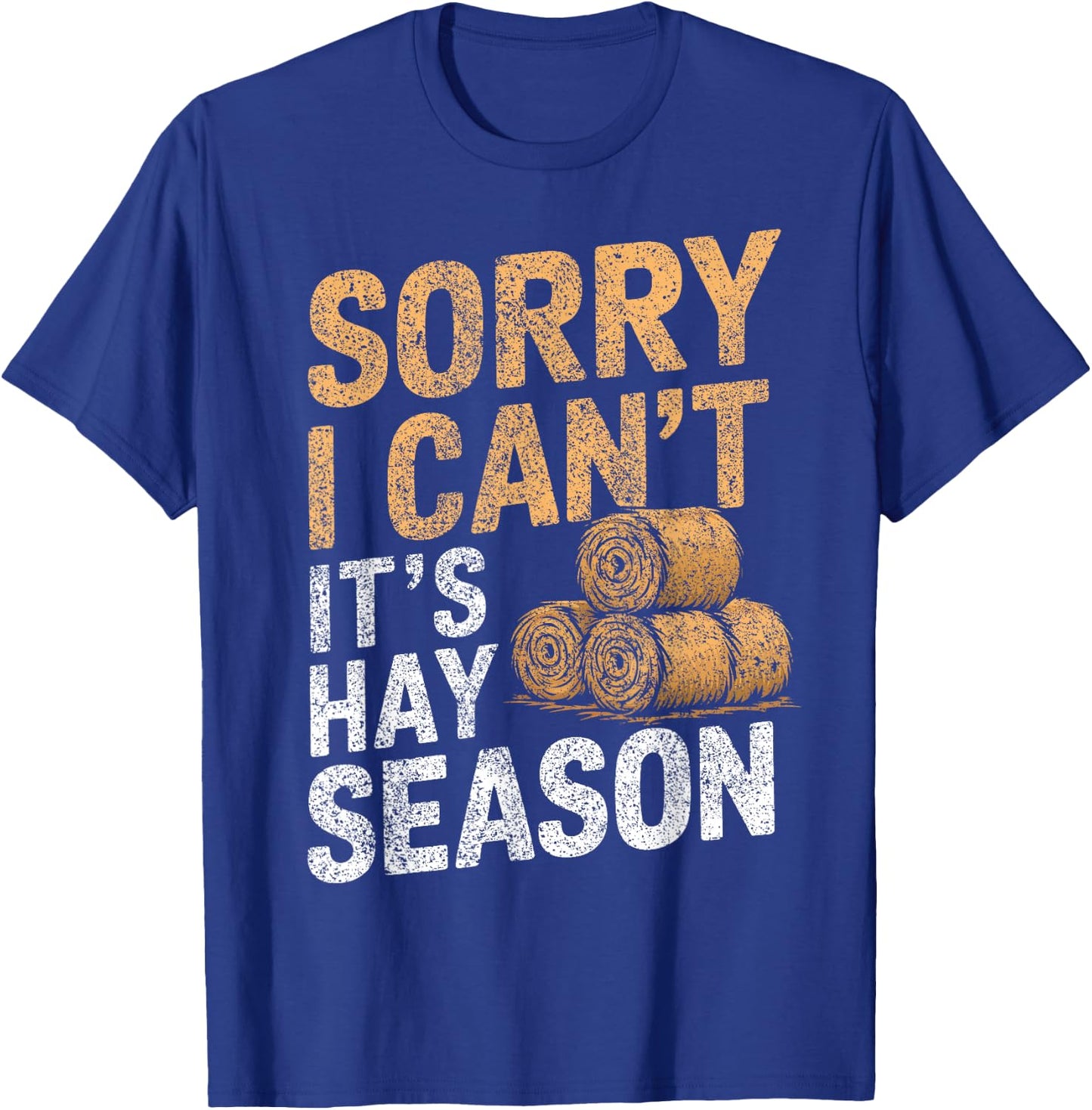 Farming Hay Season Hay Farmer T-Shirt - T-Shirt | Royal