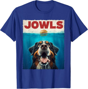 Bernese Mountain Dog Jowls Classic Adorable Animal Outfits Women Girls Kids T-Shirt - T-Shirt | Royal