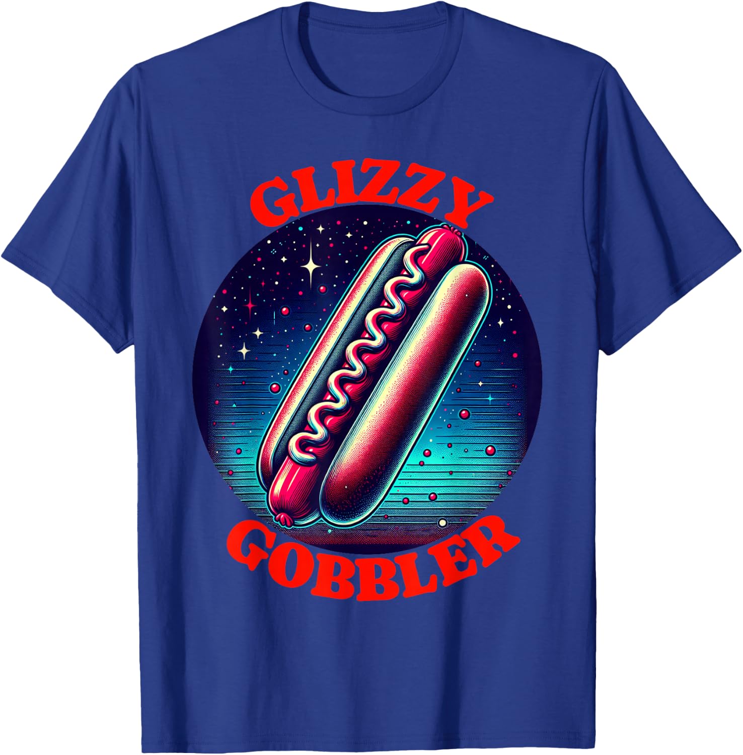 Glizzy Gobbler T-Shirt - T-Shirt | Royal