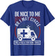 Funny EMT Design for a Paramedic T-Shirt - T-Shirt | Royal
