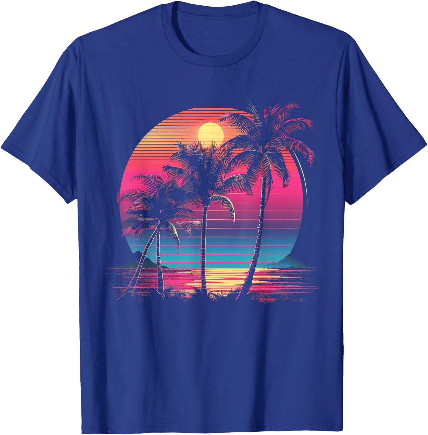 Vaporwave Retro T-Shirt - T-Shirt | Royal