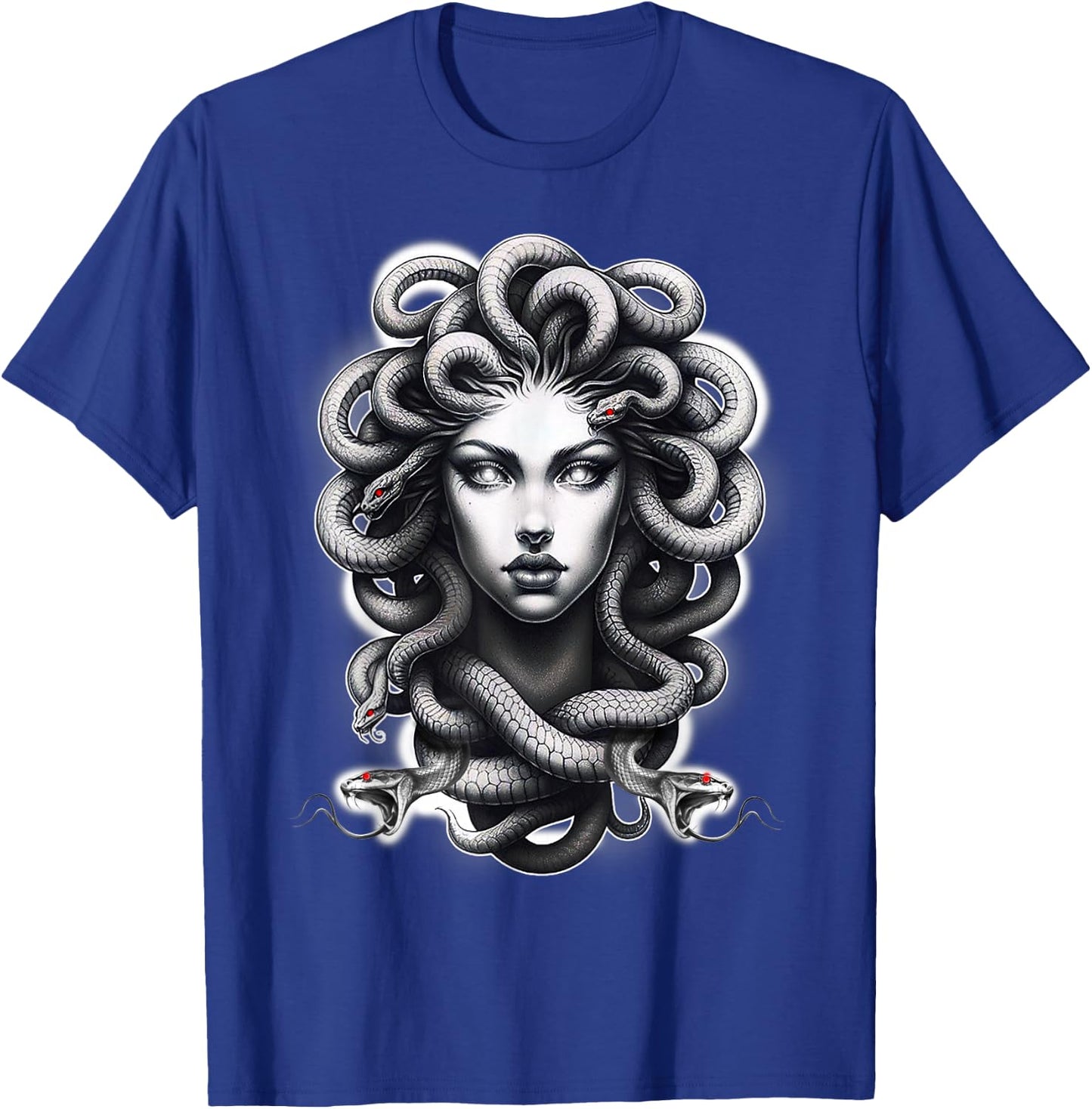 Lilith Medusa Serpent Cobra Snake Greek Mythology T-Shirt - T-Shirt | Royal