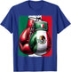 Boxing Mexico Funny Mexican Vintage Style Boxing Mexico T-Shirt - T-Shirt | Royal