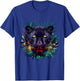 Panther Drawing Panther Lover Portrait Nature Artwork T-Shirt - T-Shirt | Royal