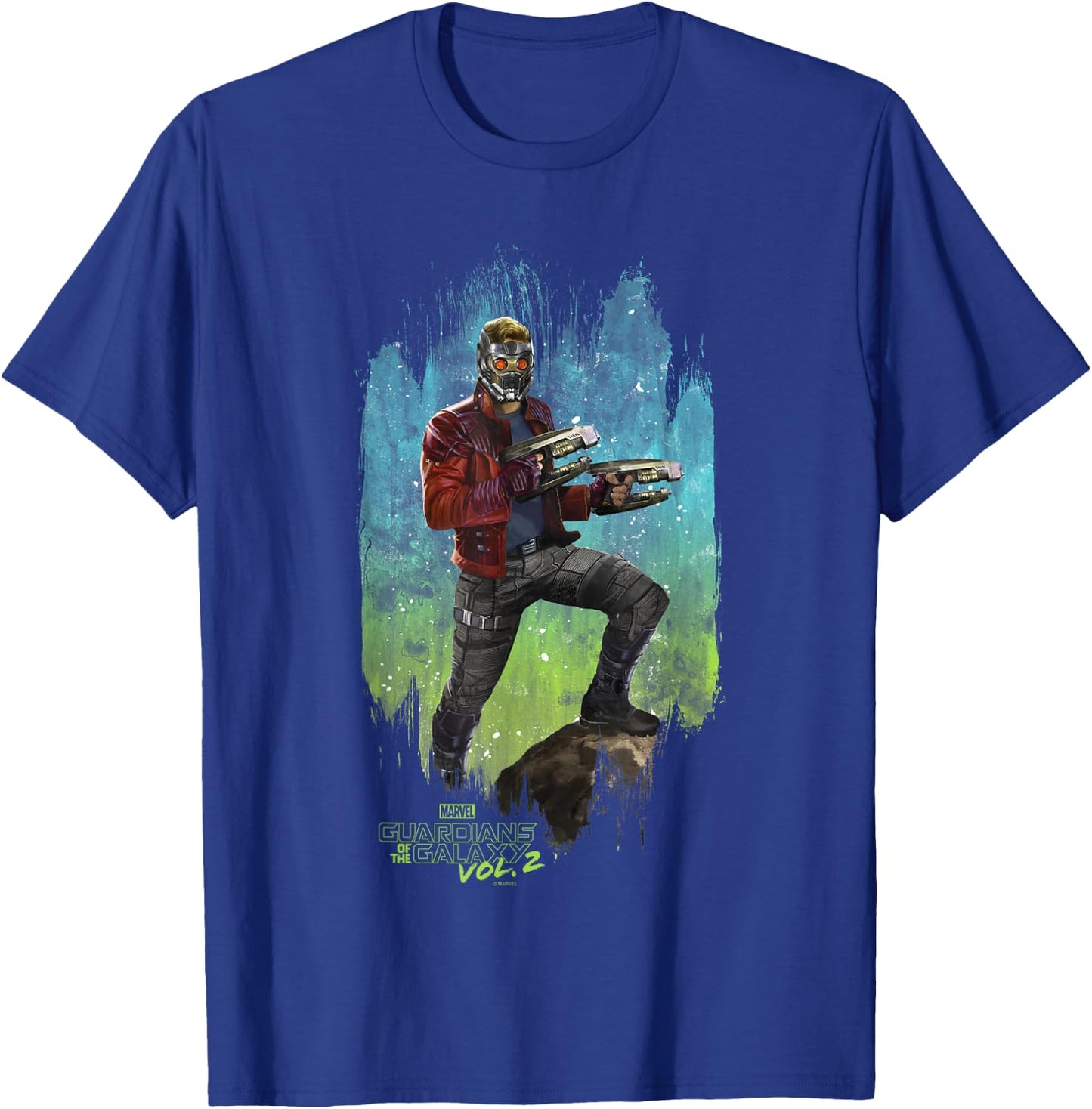 Marvel Guardians of The Galaxy Vol 2 Star-Lord Spacedust T-Shirt - T-Shirt | Royal