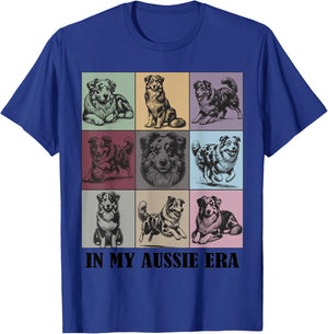 funny Dog lover Quote In My Aussie Shepherd Era Cool dog Women T-Shirt - T-Shirt | Royal