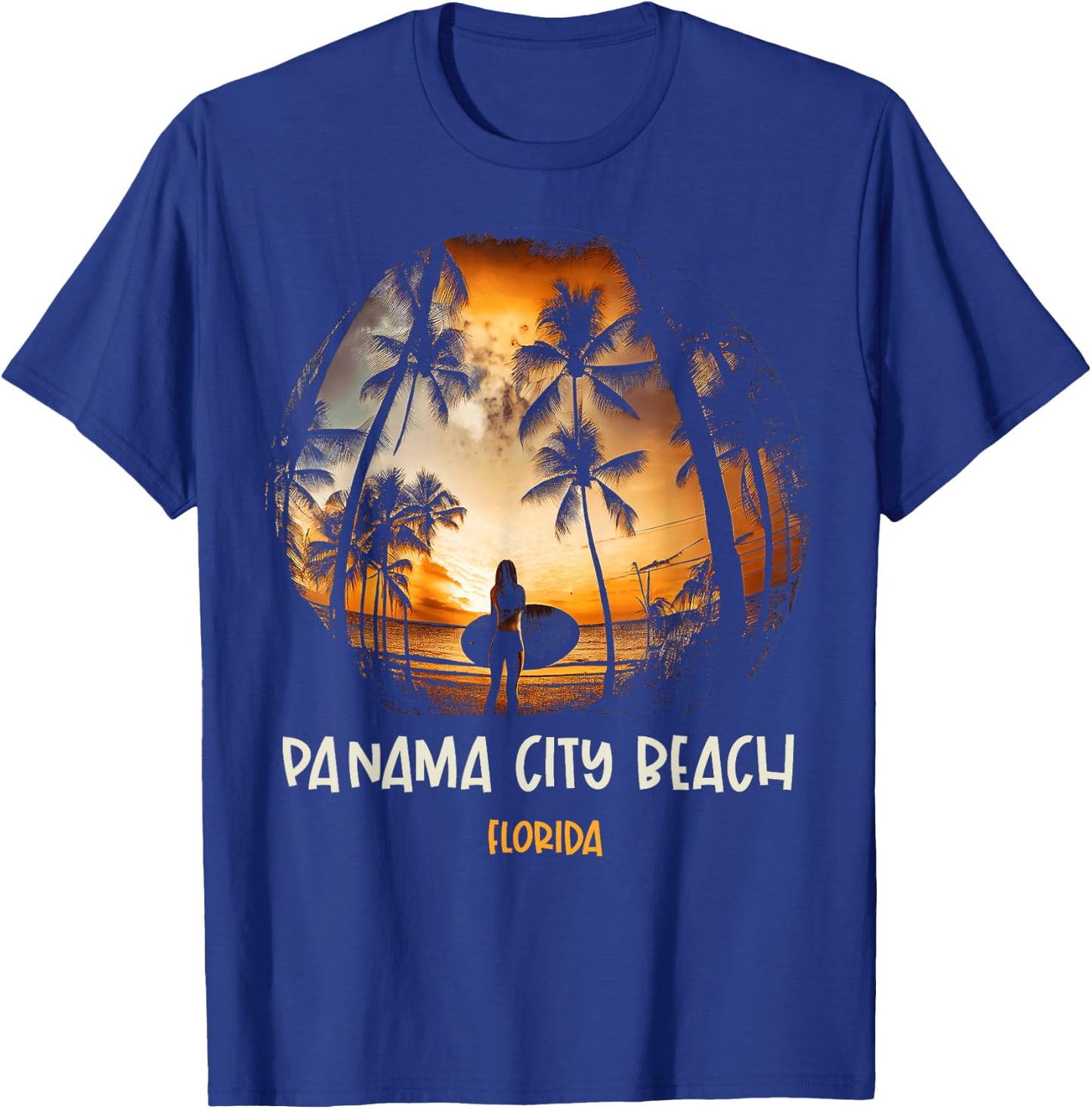 Panama City Beach Florida T-Shirt - T-Shirt | Royal