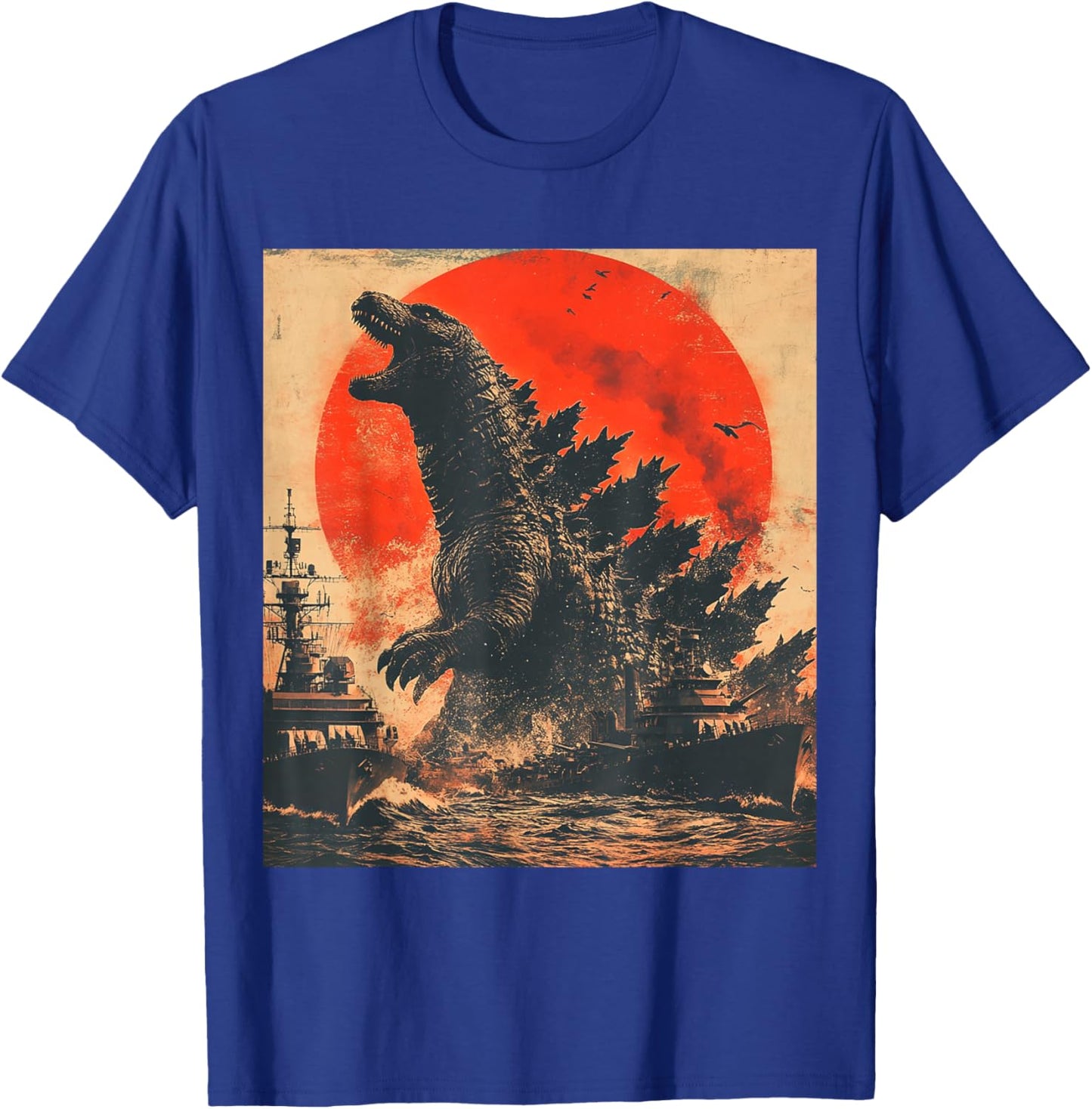 Retro Vintage Japanese Legendary Monster Kaiju T-Shirt - T-Shirt | Royal