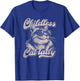 Childless Cat Lady Funny Cat Lover Graphic T-Shirt - T-Shirt | Royal