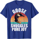 Goose Snuggles pure Joy Goose T-Shirt - T-Shirt | Royal