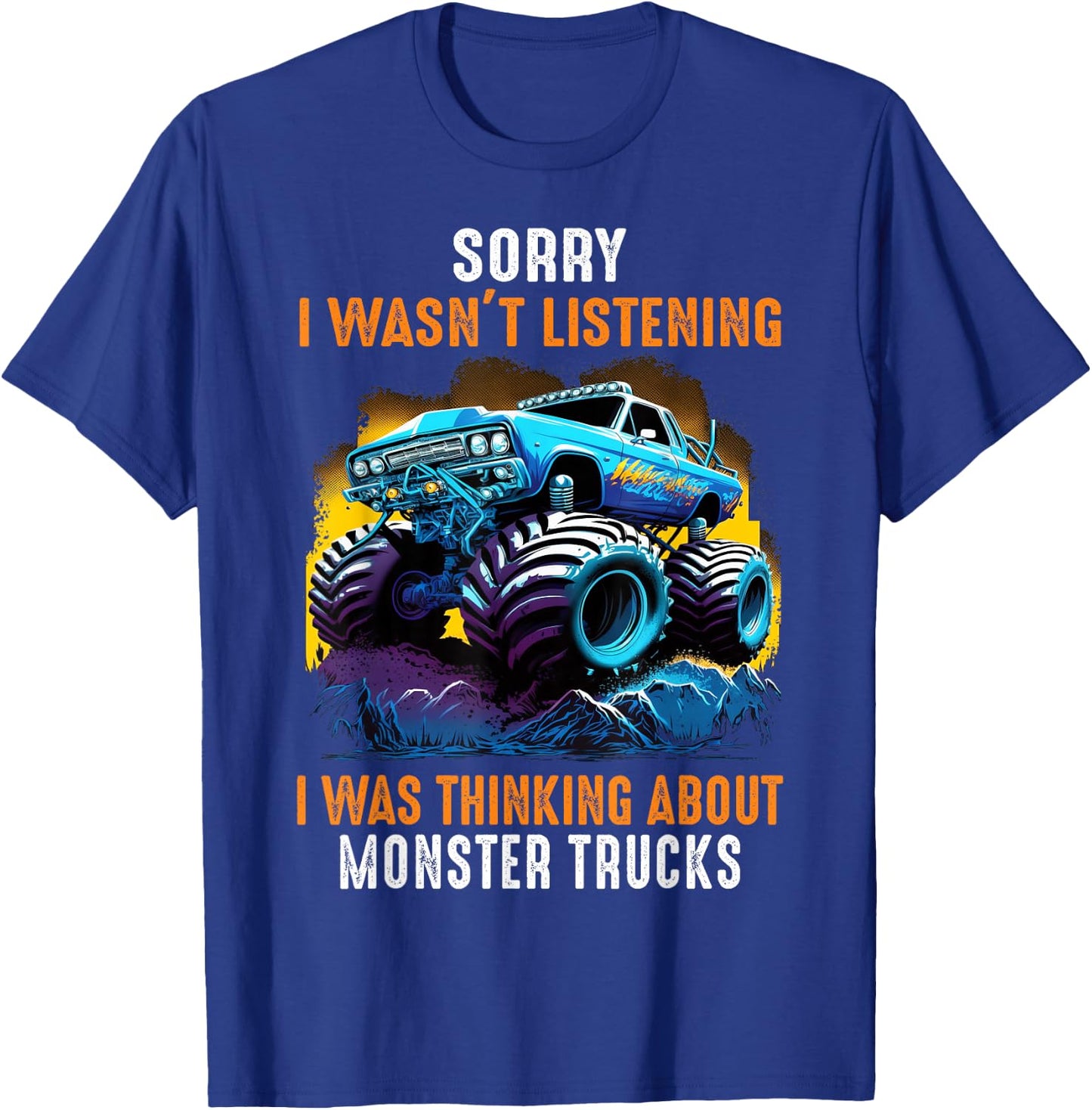 Monster Truck Fans T-Shirt - T-Shirt | Royal