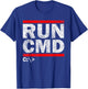 Admins Programmers Run CMD T-Shirt - T-Shirt | Royal