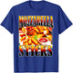 Bootleg Rap Funny Chicken Tenders Vintage 90s Heavy Metal T-Shirt - T-Shirt | Royal