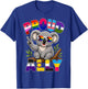 Proud Ally Koala LGBTQ Pride Month T-Shirt - T-Shirt | Royal