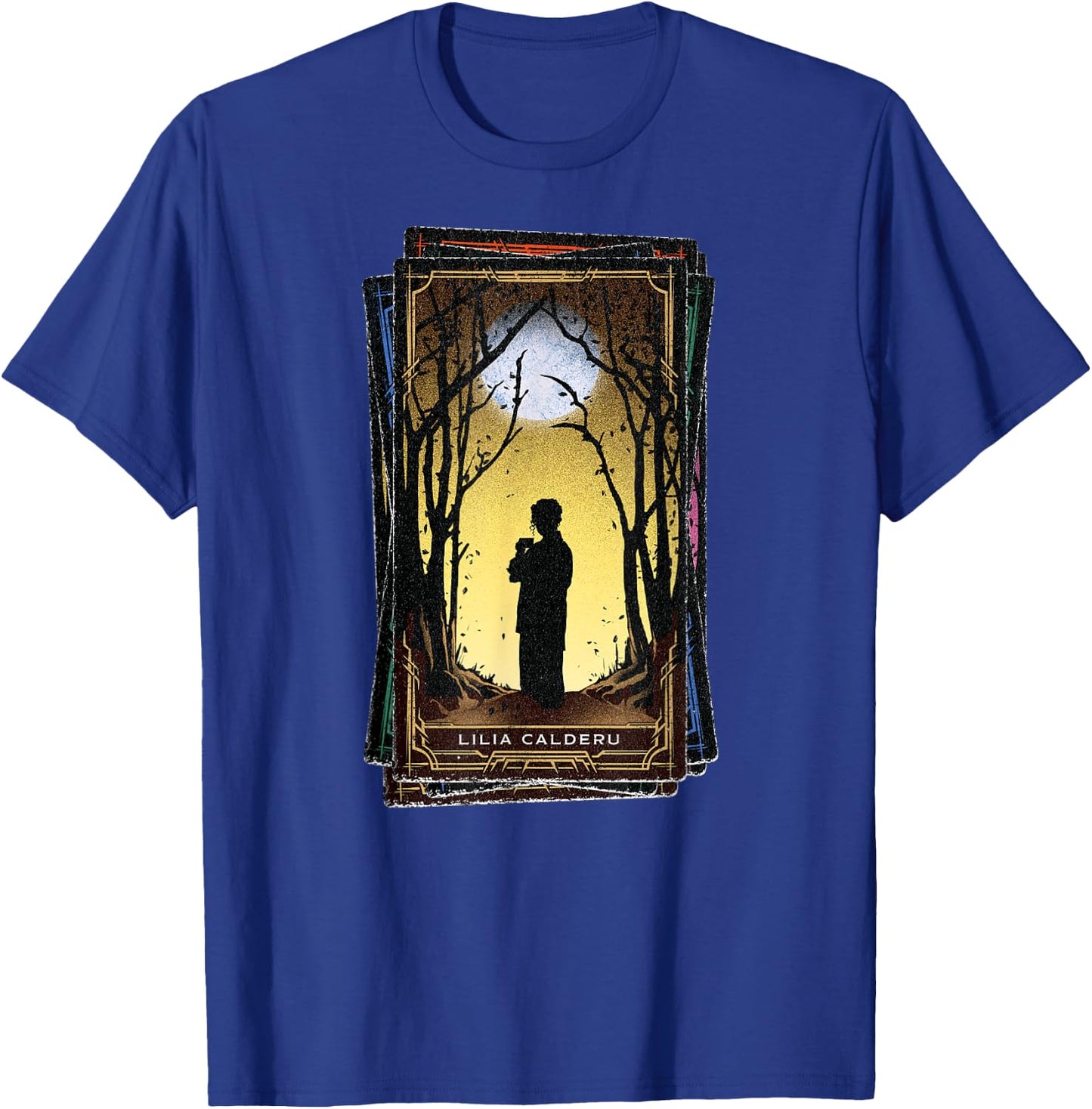 Marvel Agatha All Along Disney+ Lilia Calderu Tarot Card T-Shirt - T-Shirt | Royal