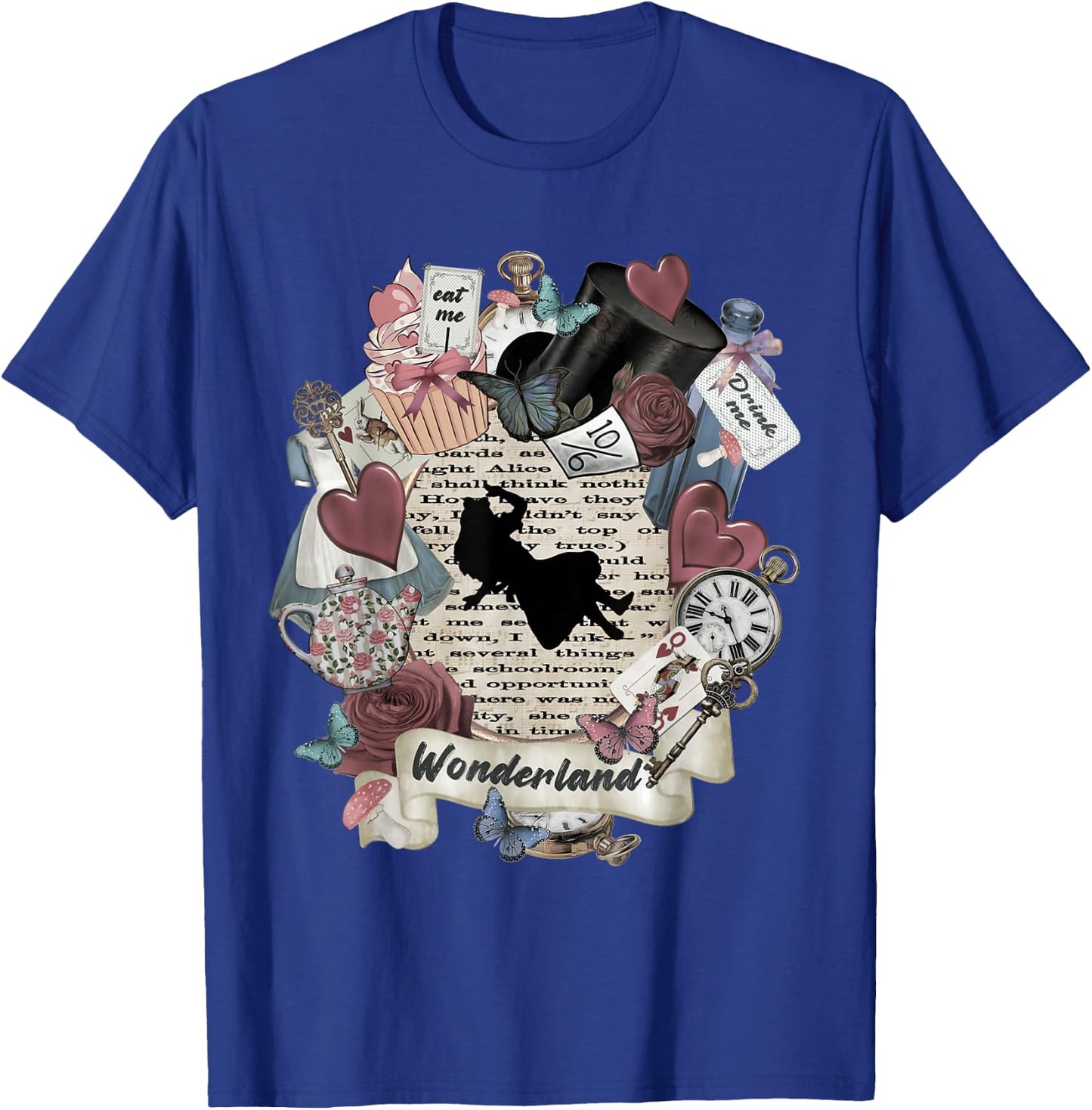 Wonderland Elements Party - Alice in Wonderland T-Shirt - T-Shirt | Royal