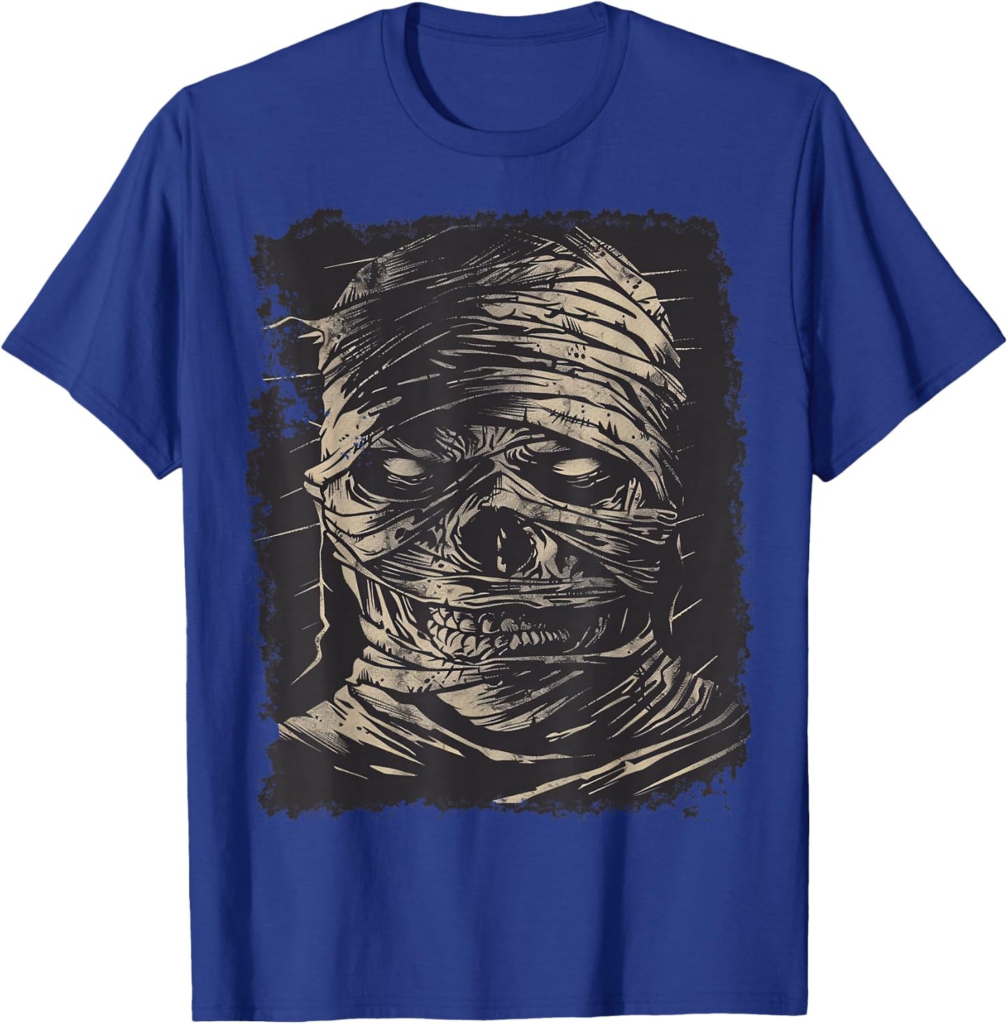 Scary Mummy T-Shirt - T-Shirt | Royal