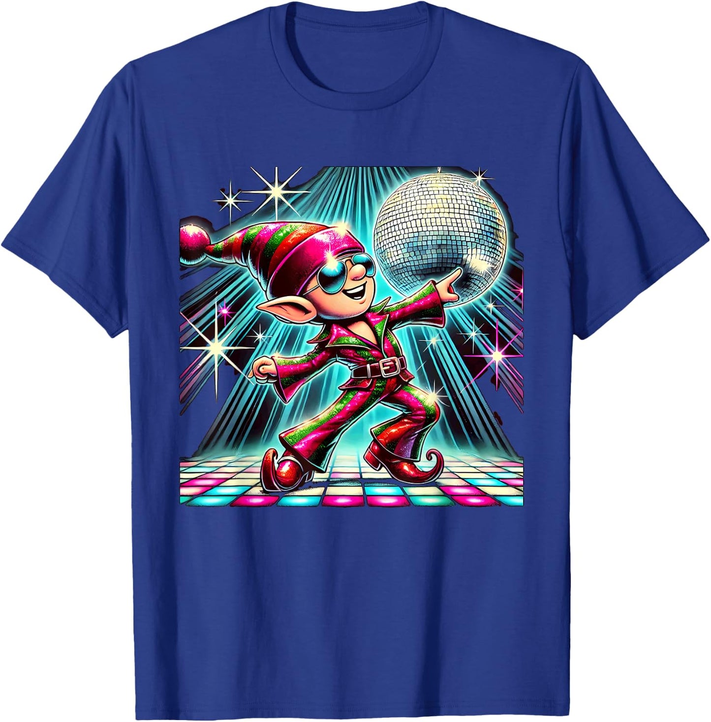 Aesthetic Elf Disco T-Shirt - T-Shirt | Royal