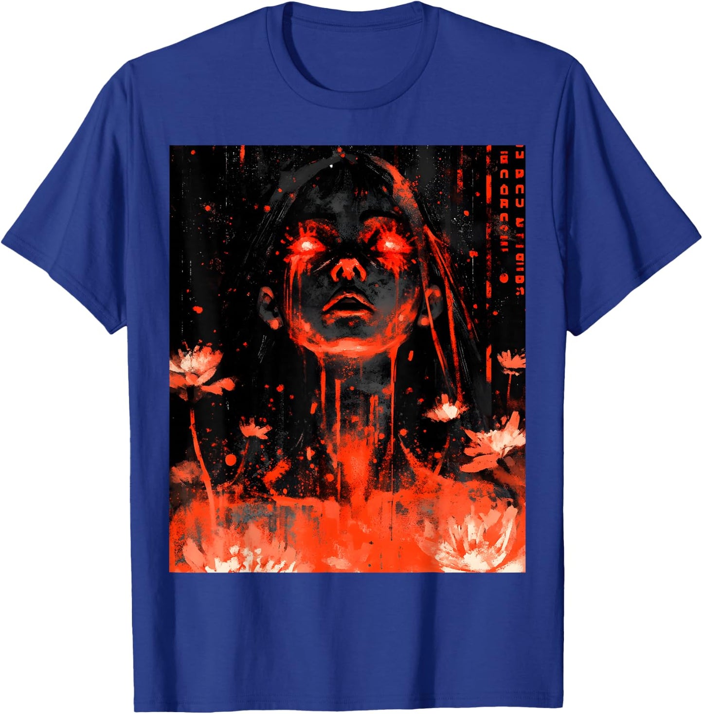Japan Horror Anime Manga Japanese Creepy Kawaii Goth T-Shirt - T-Shirt | Royal