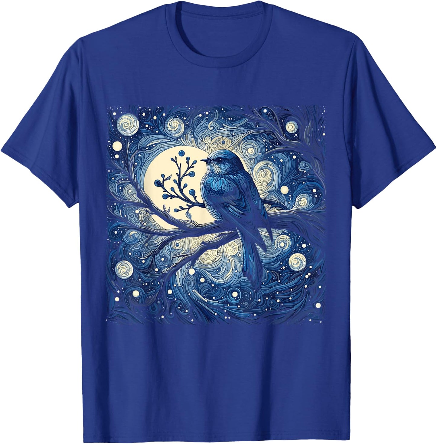 Patience Bluebird of Happiness Blue Bird Eastern Bluebird T-Shirt - T-Shirt | Royal
