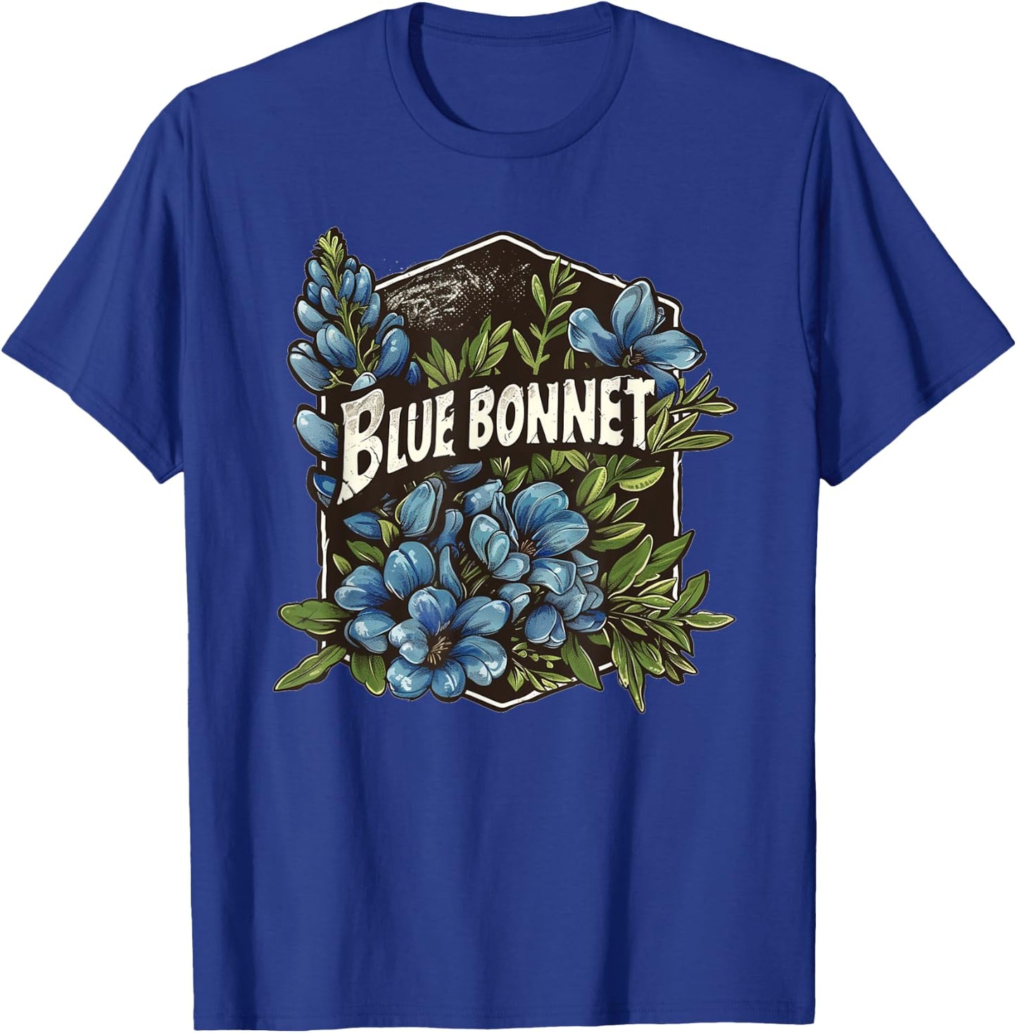 Pretty Bluebonnet Costume for Flower Lovers T-Shirt - T-Shirt | Royal
