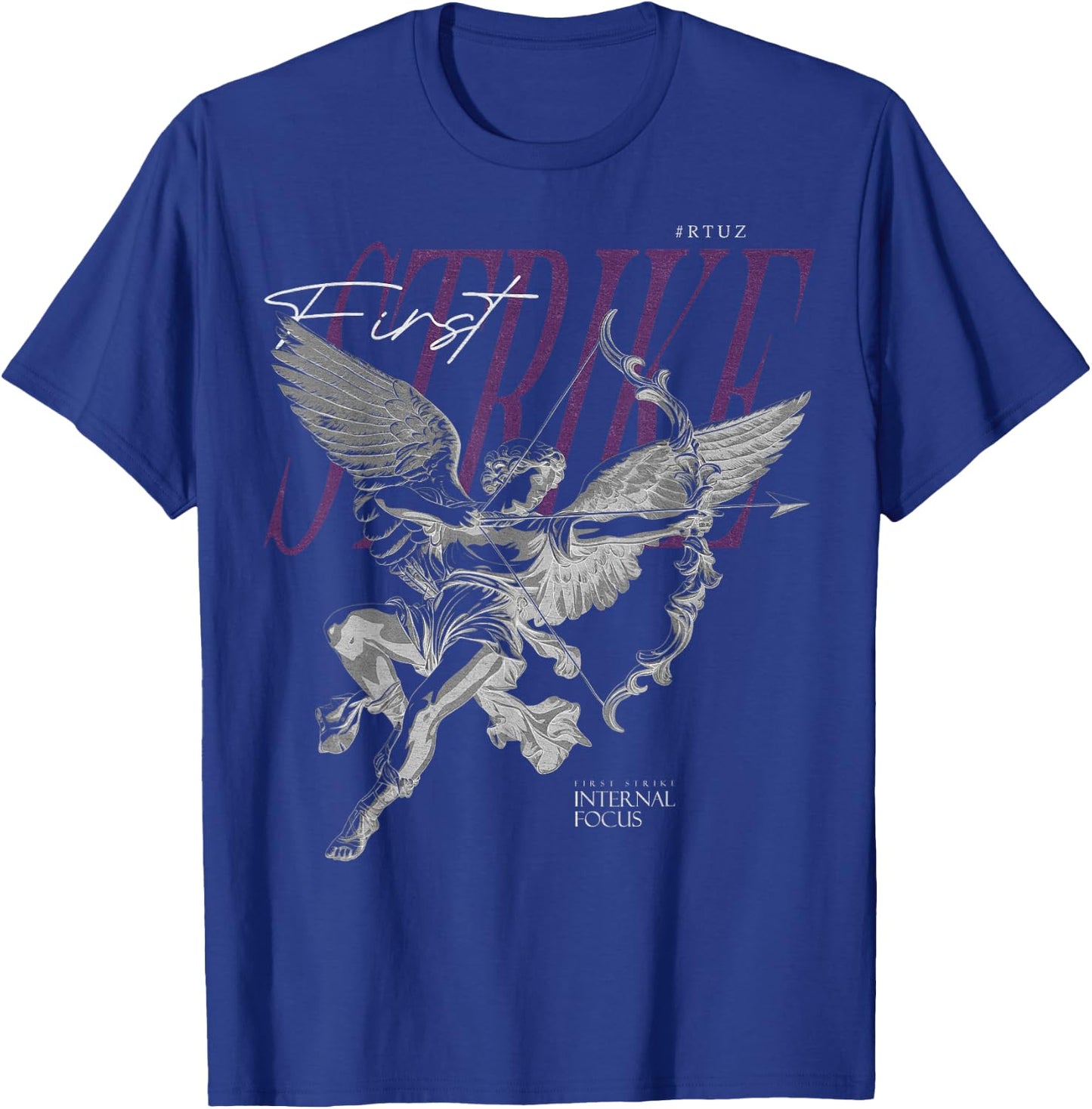 Aesthetic Clothes Vintage Streetwear Fashion Women Men Angel T-Shirt - T-Shirt | Royal