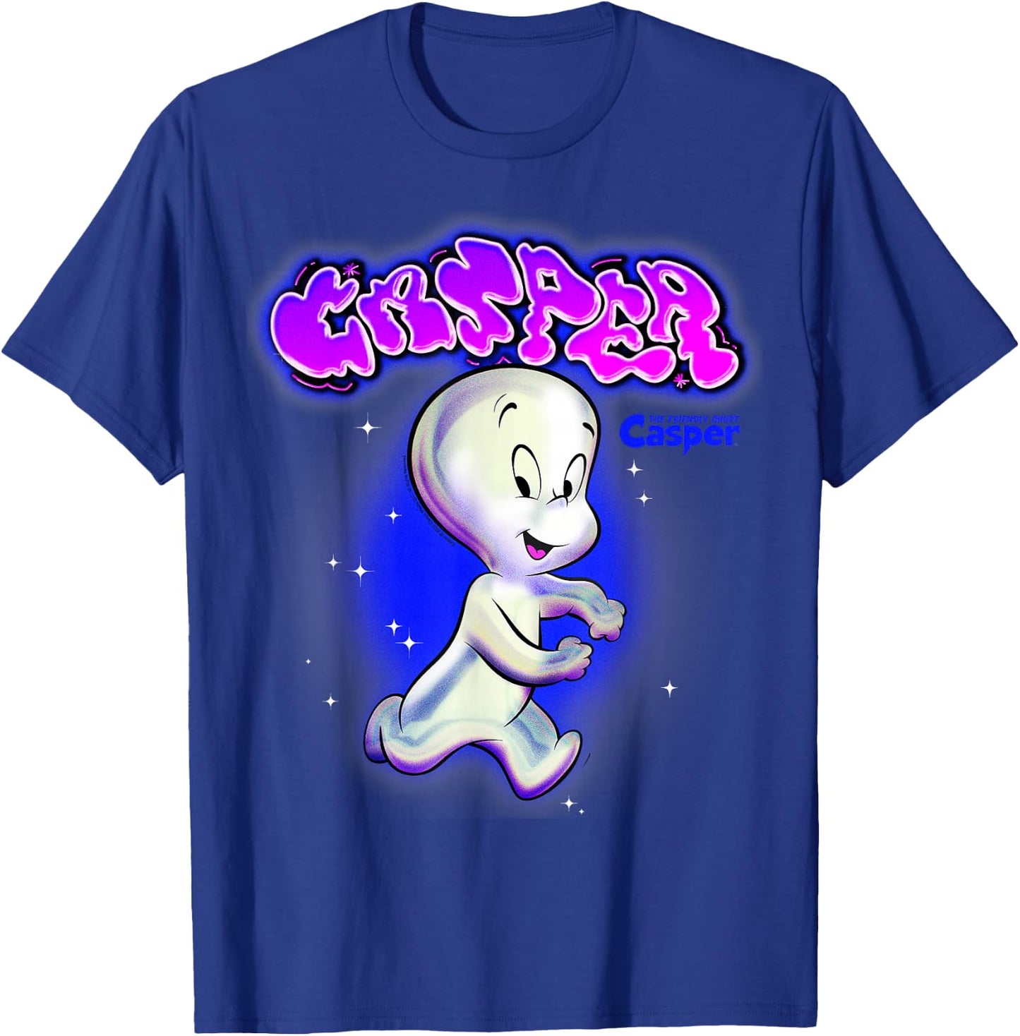 Casper the Friendly Ghost Graffiti T-Shirt - T-Shirt | Royal