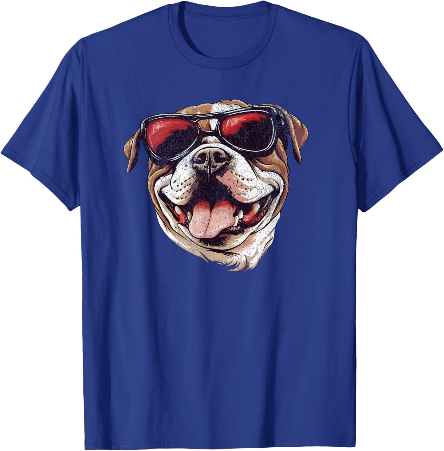 Men's Women's Kids GA Georgia Dog Sport Lovers T-Shirt - T-Shirt | Royal
