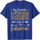 My Favorite Horse Rider Calls Me Nana Grandma Mother's Day T-Shirt - T-Shirt | Royal