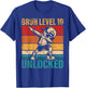 10 Years Old Birthday Dabbing Boy Bruh Level 10 Unlocked T-Shirt - T-Shirt | Royal