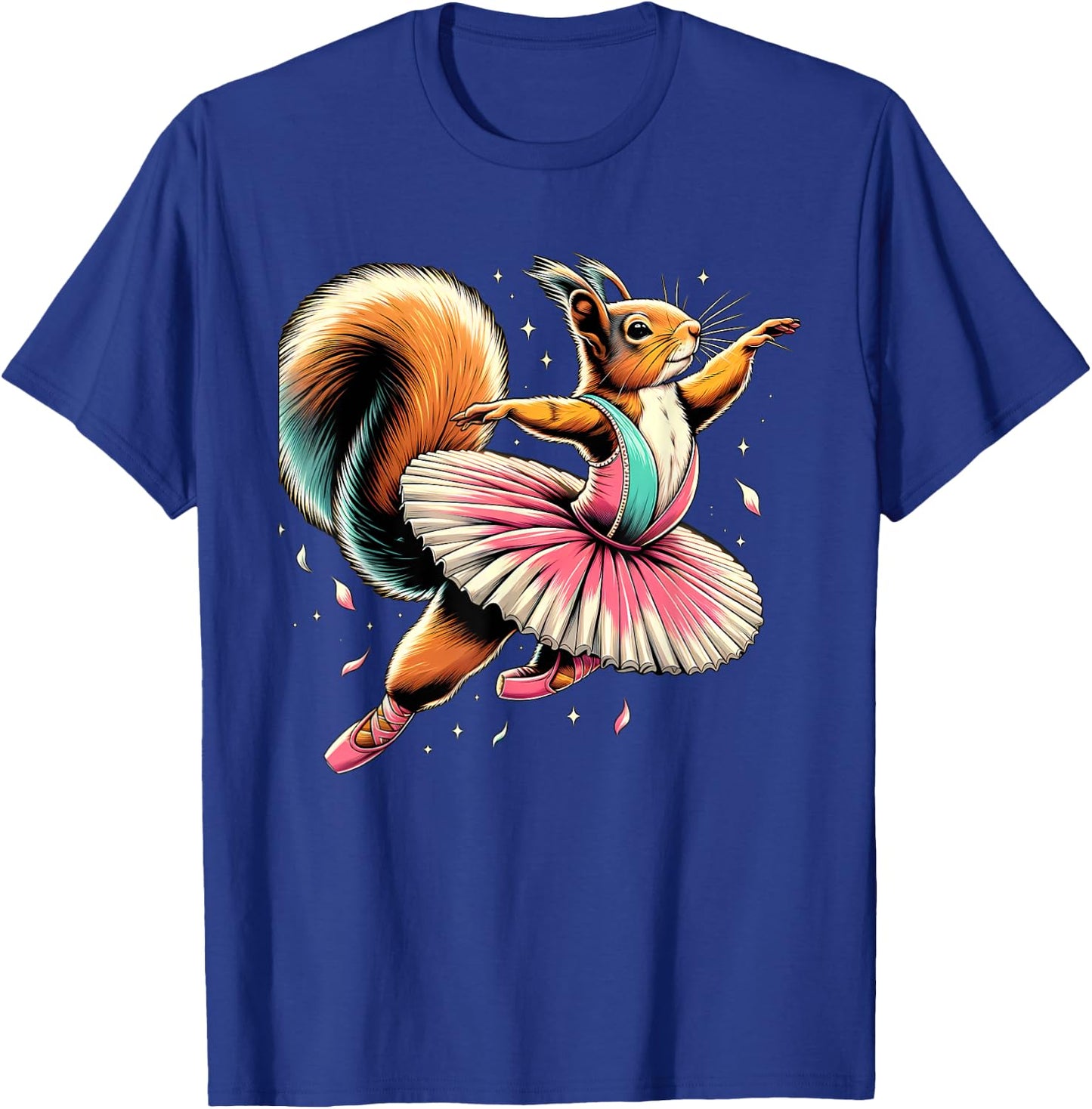 Ballerina Wild squirrel Dancing T-Shirt - T-Shirt | Royal