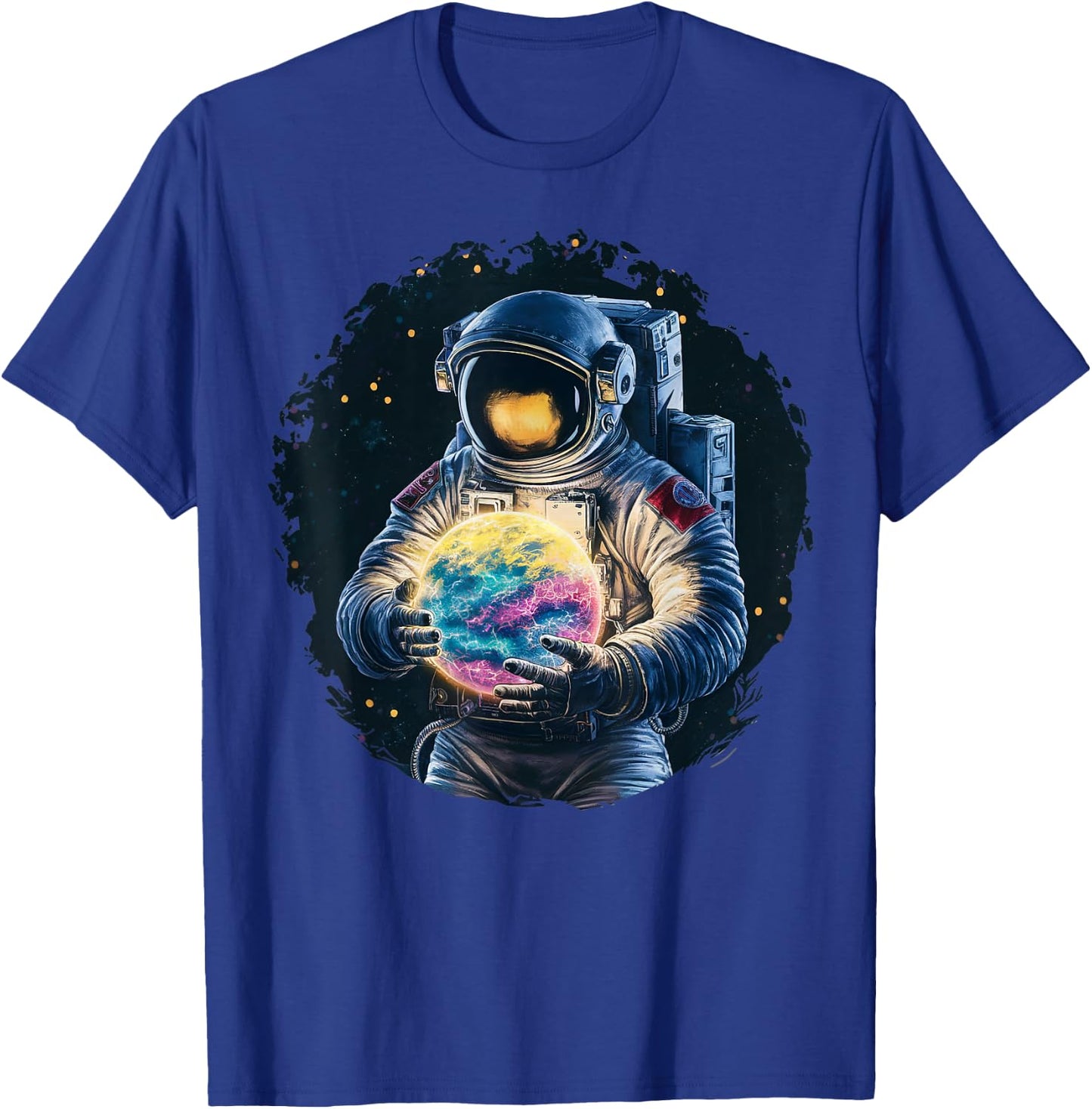 Astronaut Planet Science Space Funny Gifts Women Kid T-Shirt - T-Shirt | Royal