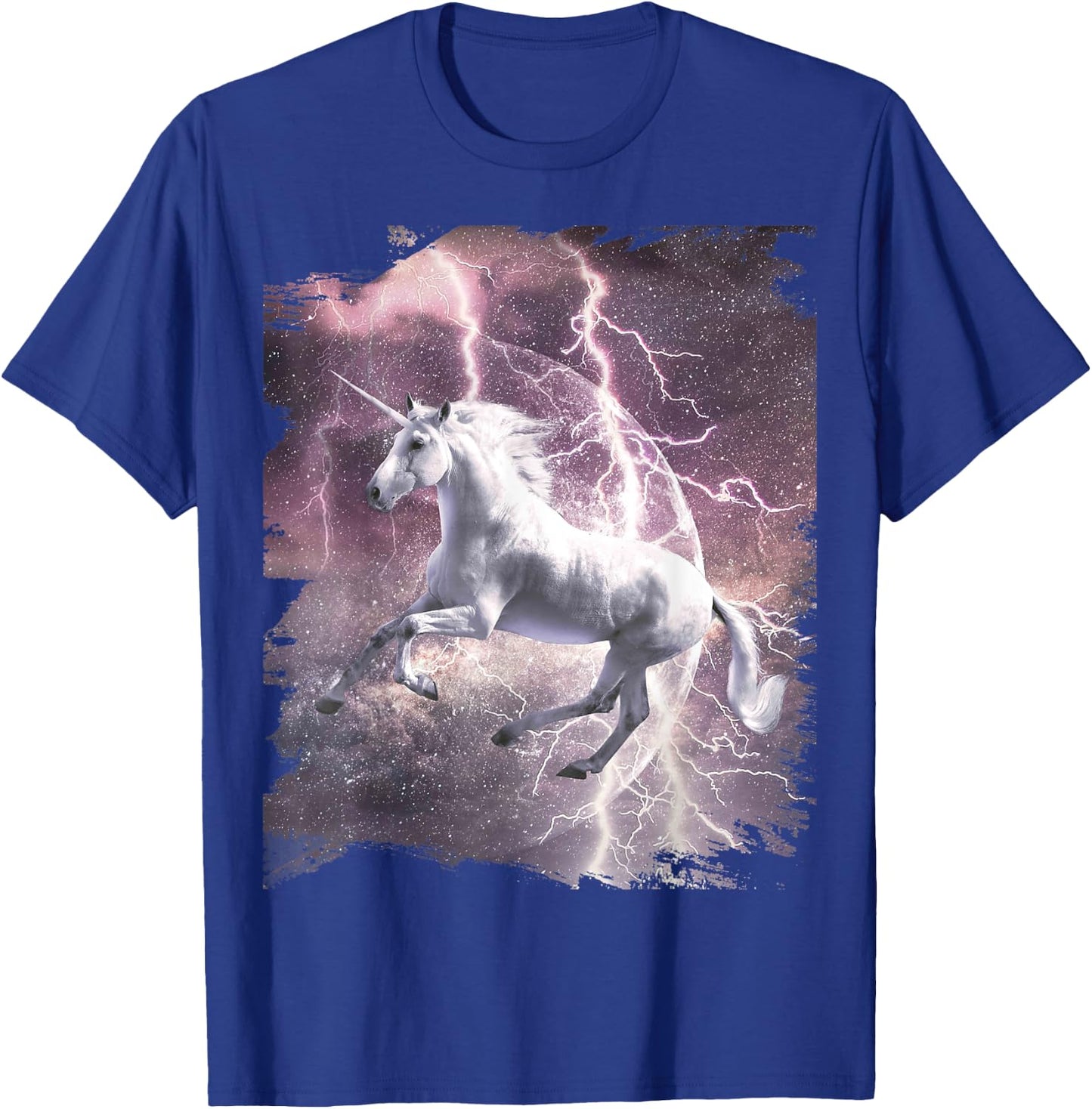 Epic Lightning Unicorn T-Shirt - T-Shirt | Royal