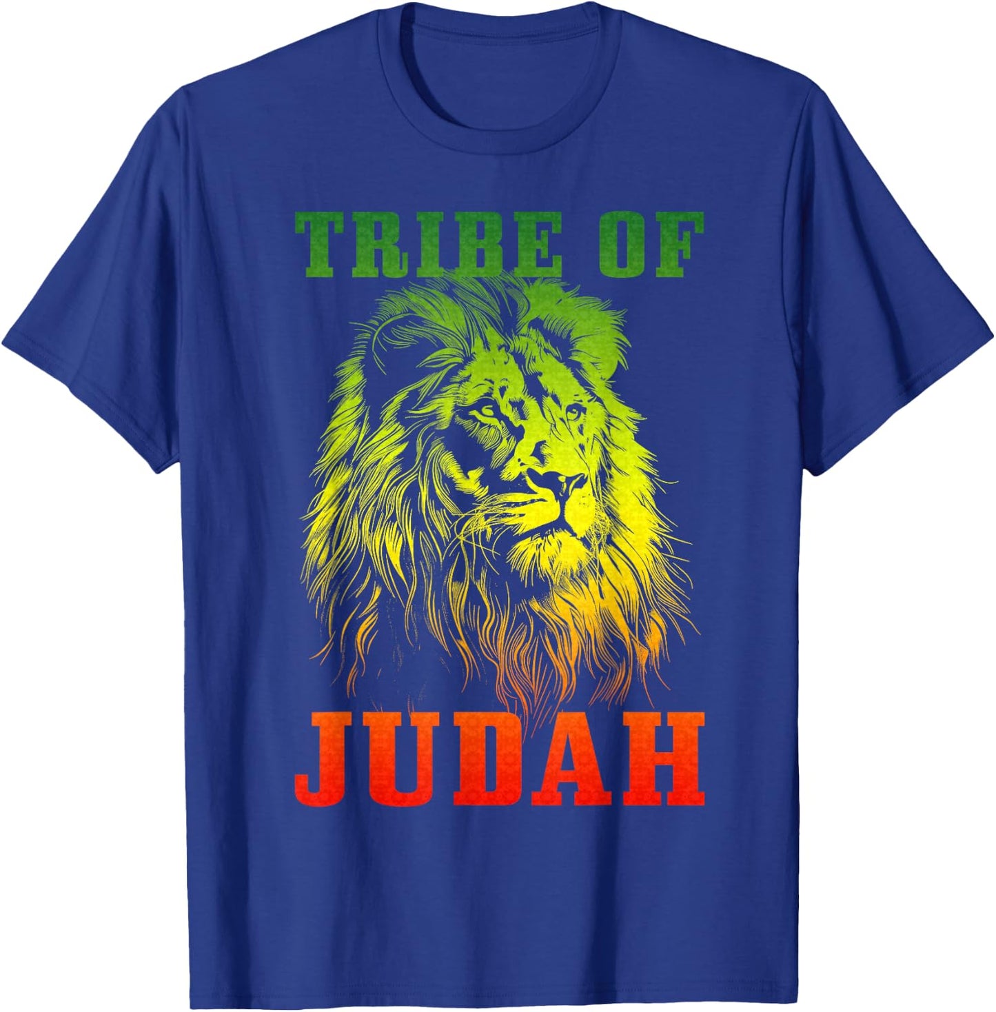Lion Of Judah Tribe Hebrew Israelite Christian African YHWH T-Shirt - T-Shirt | Royal