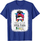 Battery Life Of A Sped Para Tie Dye Last Day Of School T-Shirt - T-Shirt | Royal