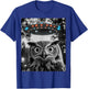 Owl Selfie With Alien UFO Men Women Boys Girls Kids T-Shirt - T-Shirt | Royal