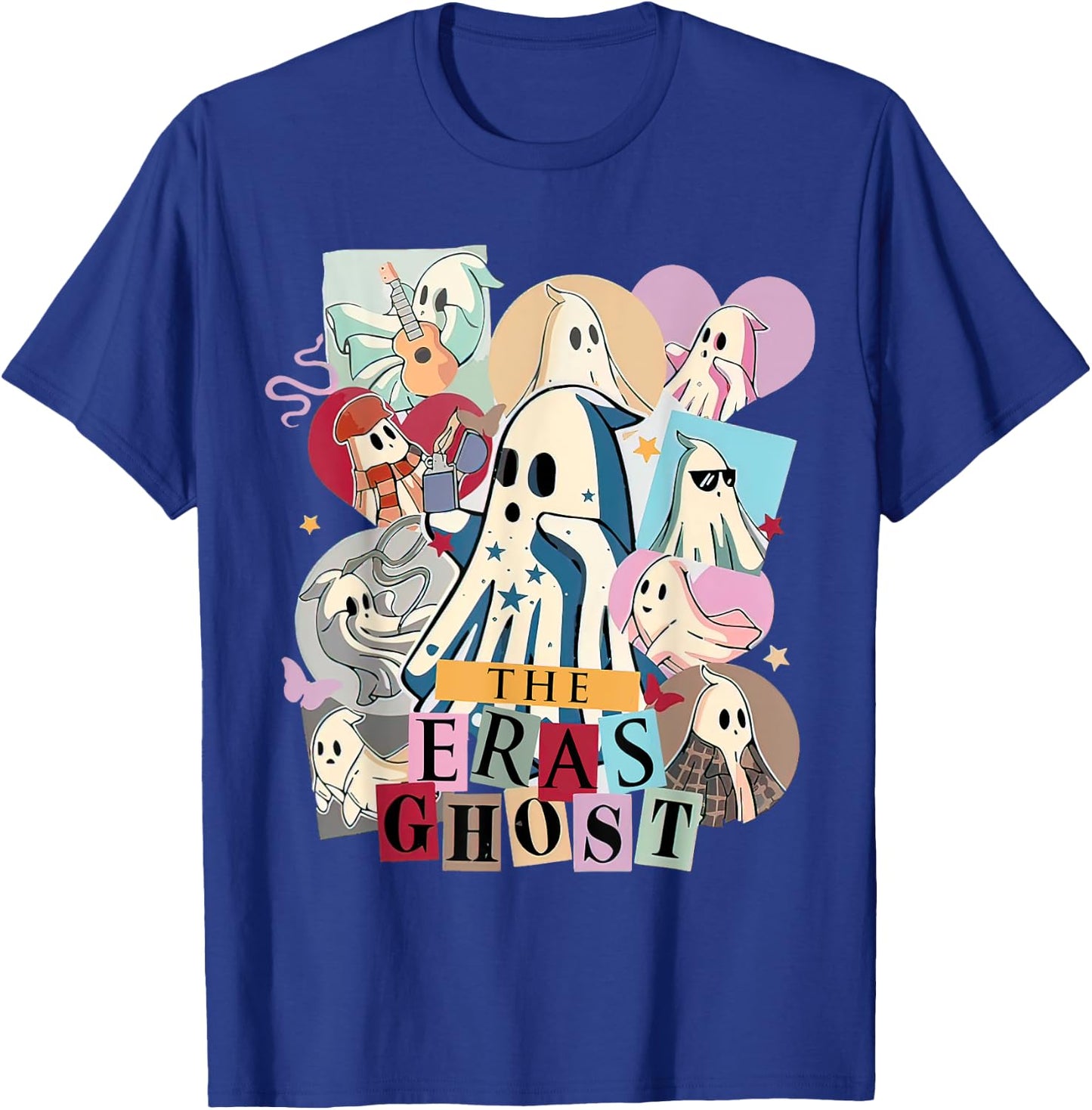Halloween The Er@s Ghost Tour, Spooky Pumpkin Ghost T-Shirt - T-Shirt | Royal
