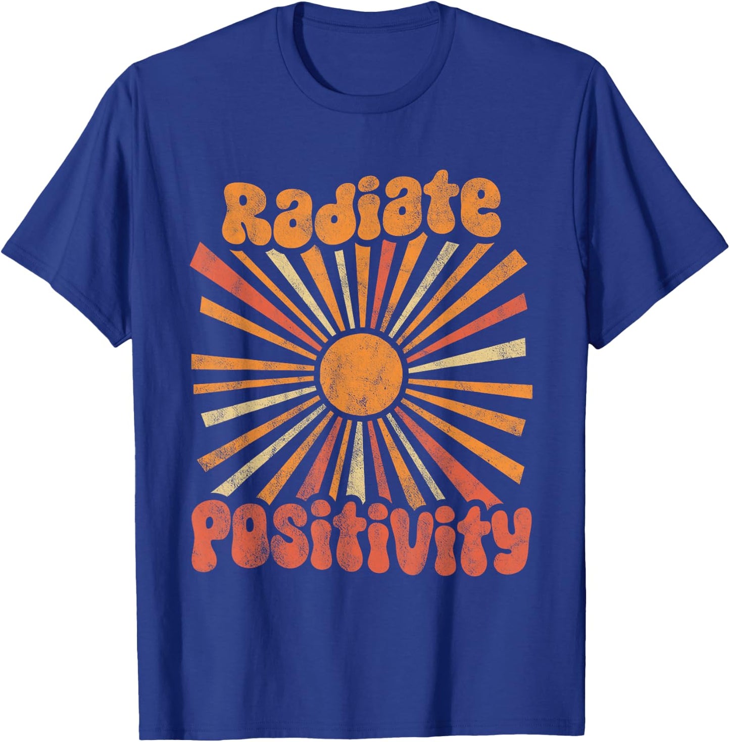 Radiate Positivity T-Shirt - T-Shirt | Royal